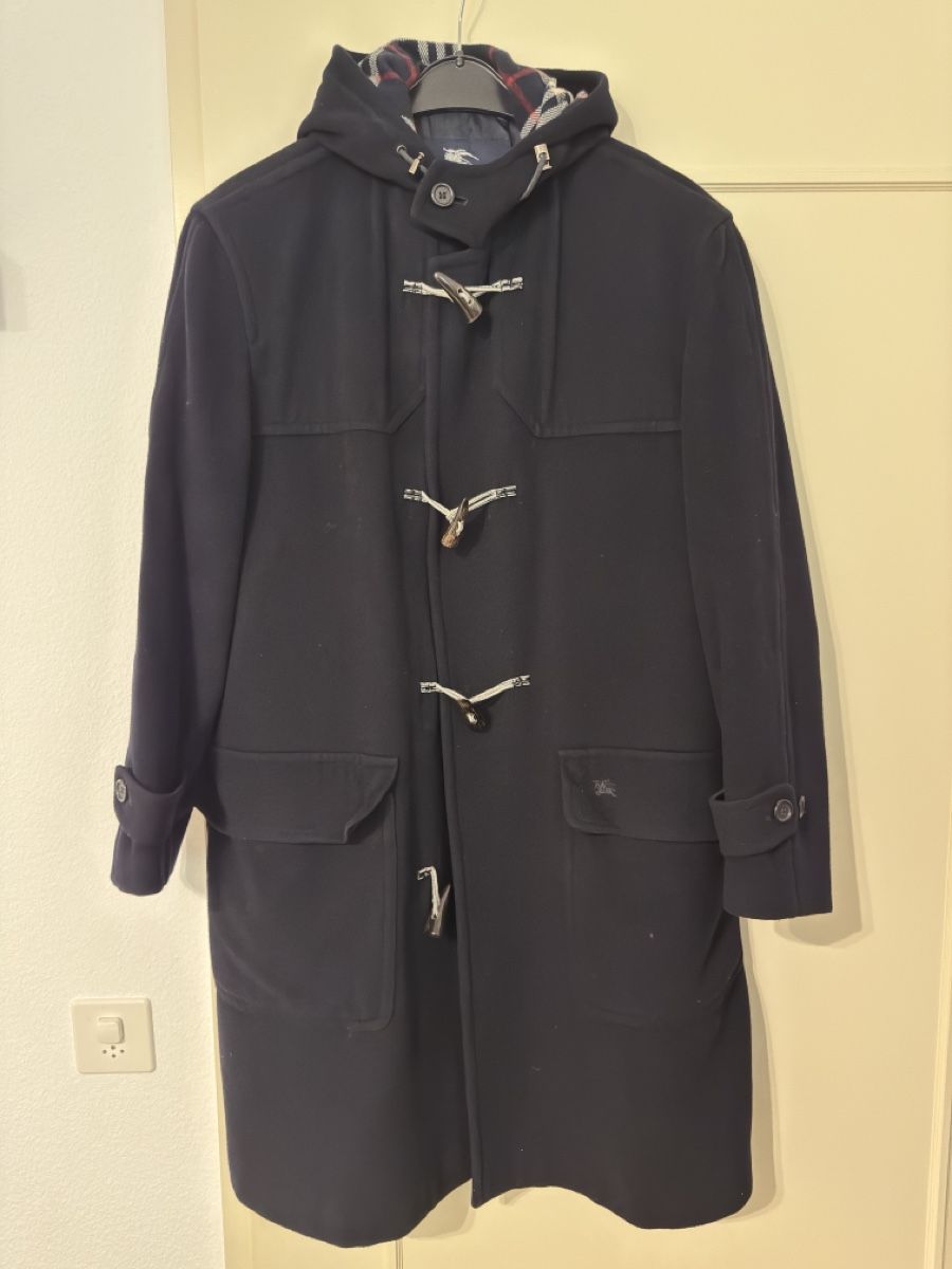 Burberry Cappotti: Dunkelblauer Burberry Dufflecoat – Usato da Zürich venduto da Claude_