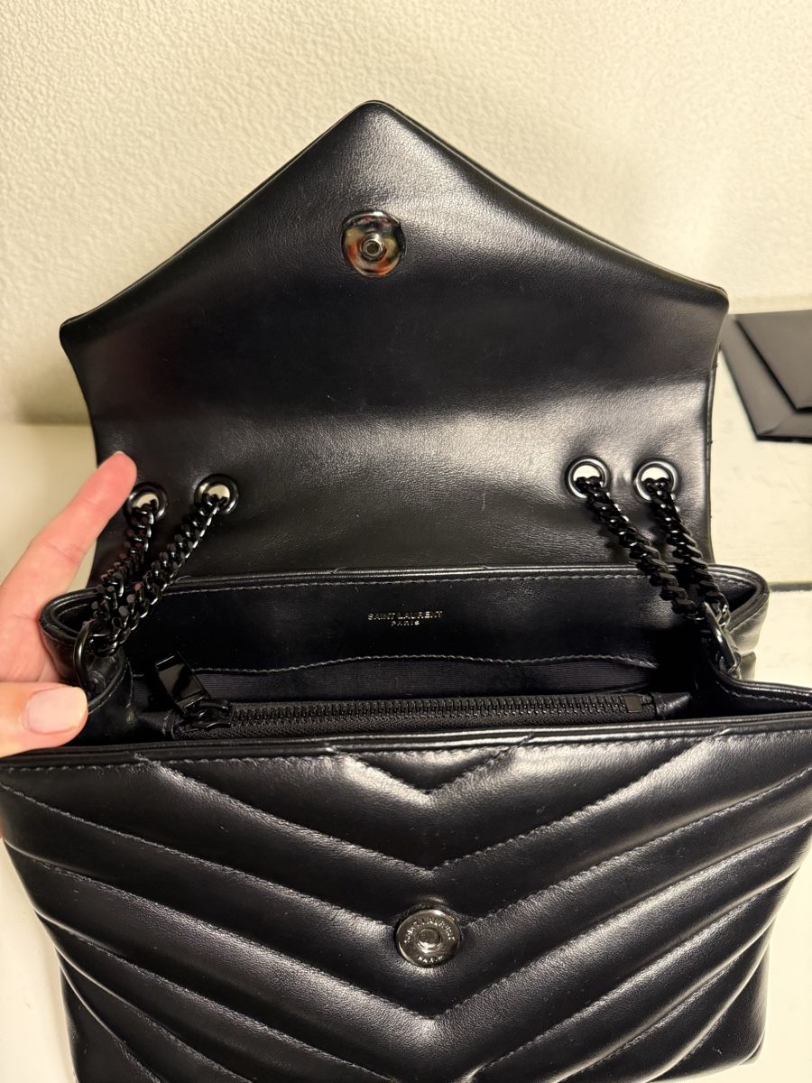 Saint Laurent Taschen für Damen: YSL Lou lou bag black – Gebraucht aus Bachs von tempoplus68 5