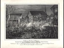 Malters Lithographie von Eglin selten