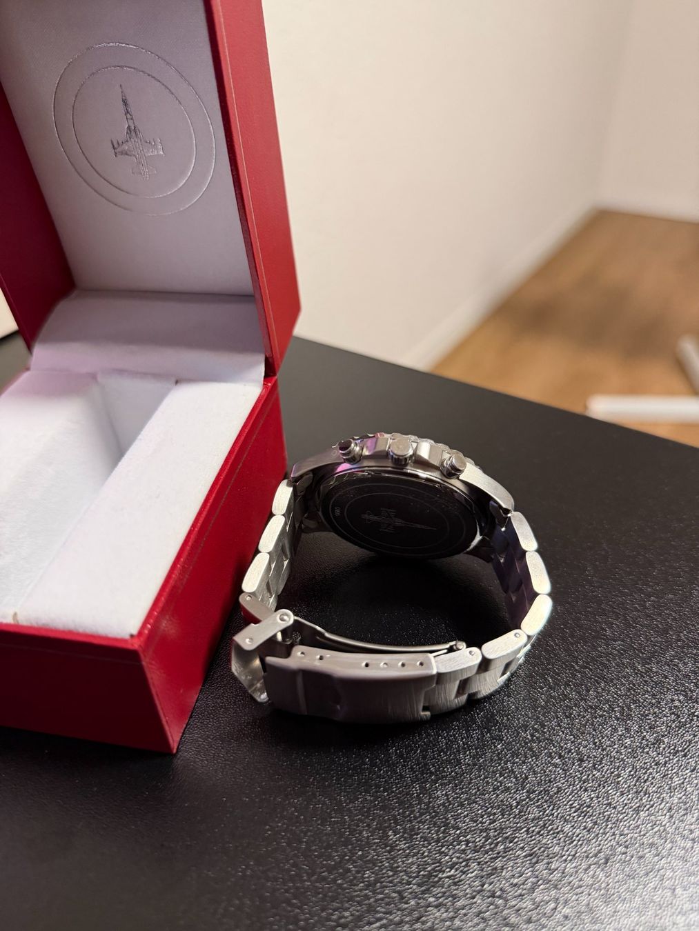 Orologi: Eurofighter-Typhoon-Armbanduhr – Nuovo (secondo la descrizione) da Grenchen venduto da StefanAMueller 4