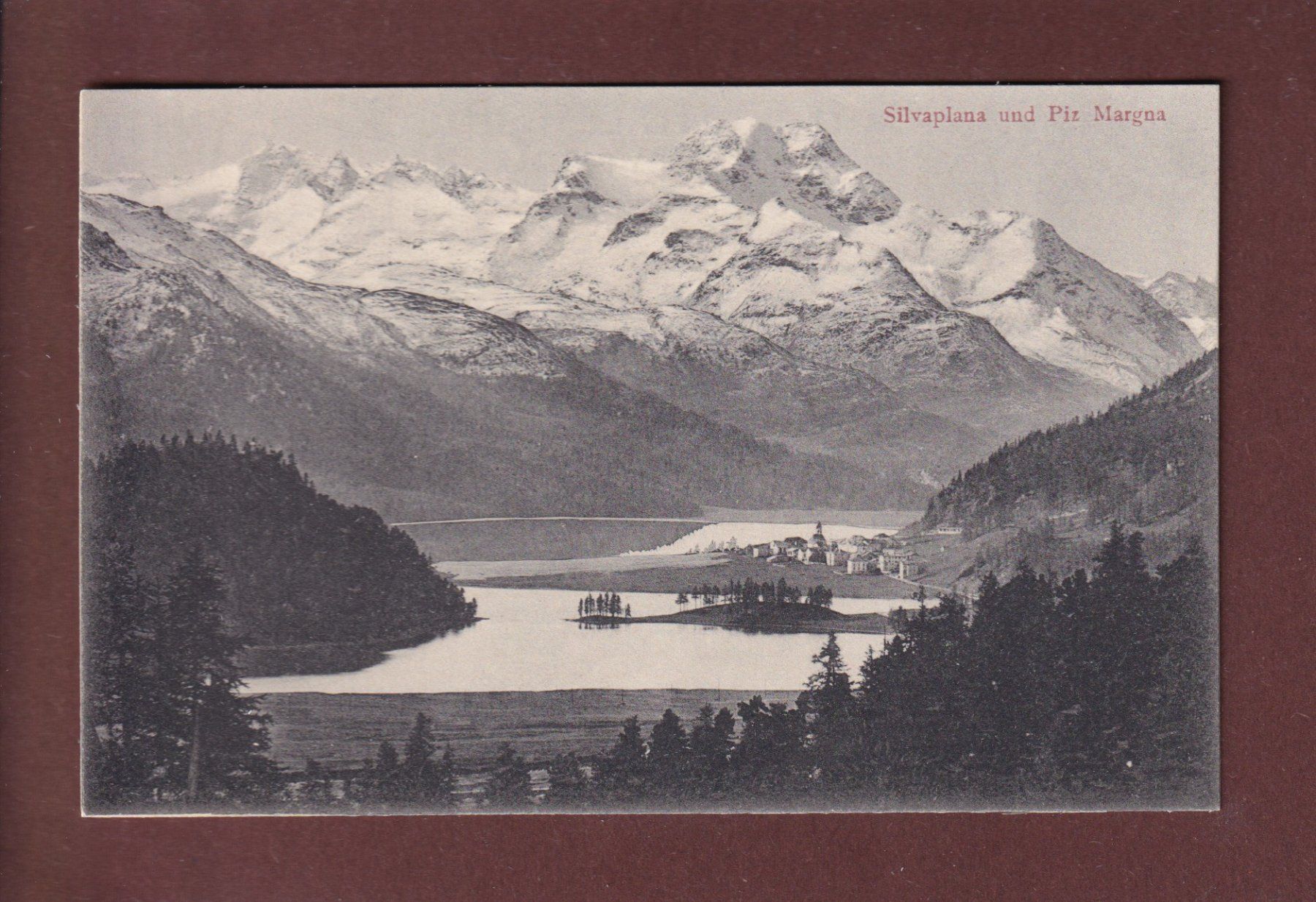 Cartoline postali: SILVAPLANA - Piz Margna – Usato da Pully venduto da nicecards