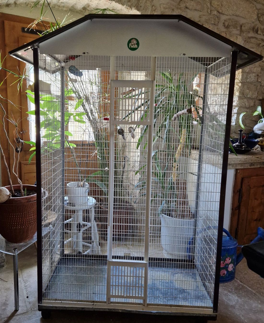Gabbie, trasporto & Sicurezza: Grande cage pour oiseaux – Usato da Muriaux venduto da caroline228