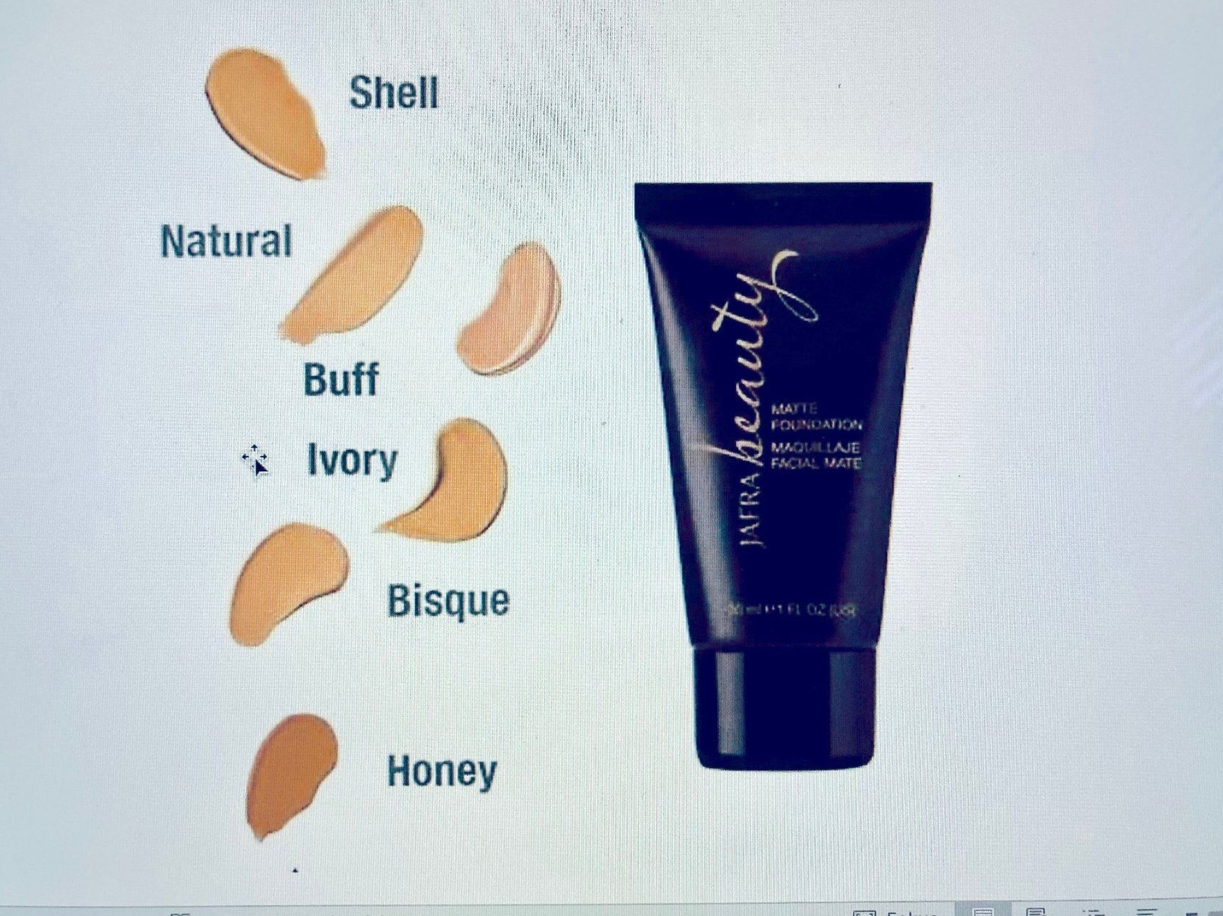 Make-up: JAFRA Make-up Mattierend Foundation Neu verschiedene Töne – Nuovo e nell'imballaggio originale da Dörflingen venduto da rudis-55