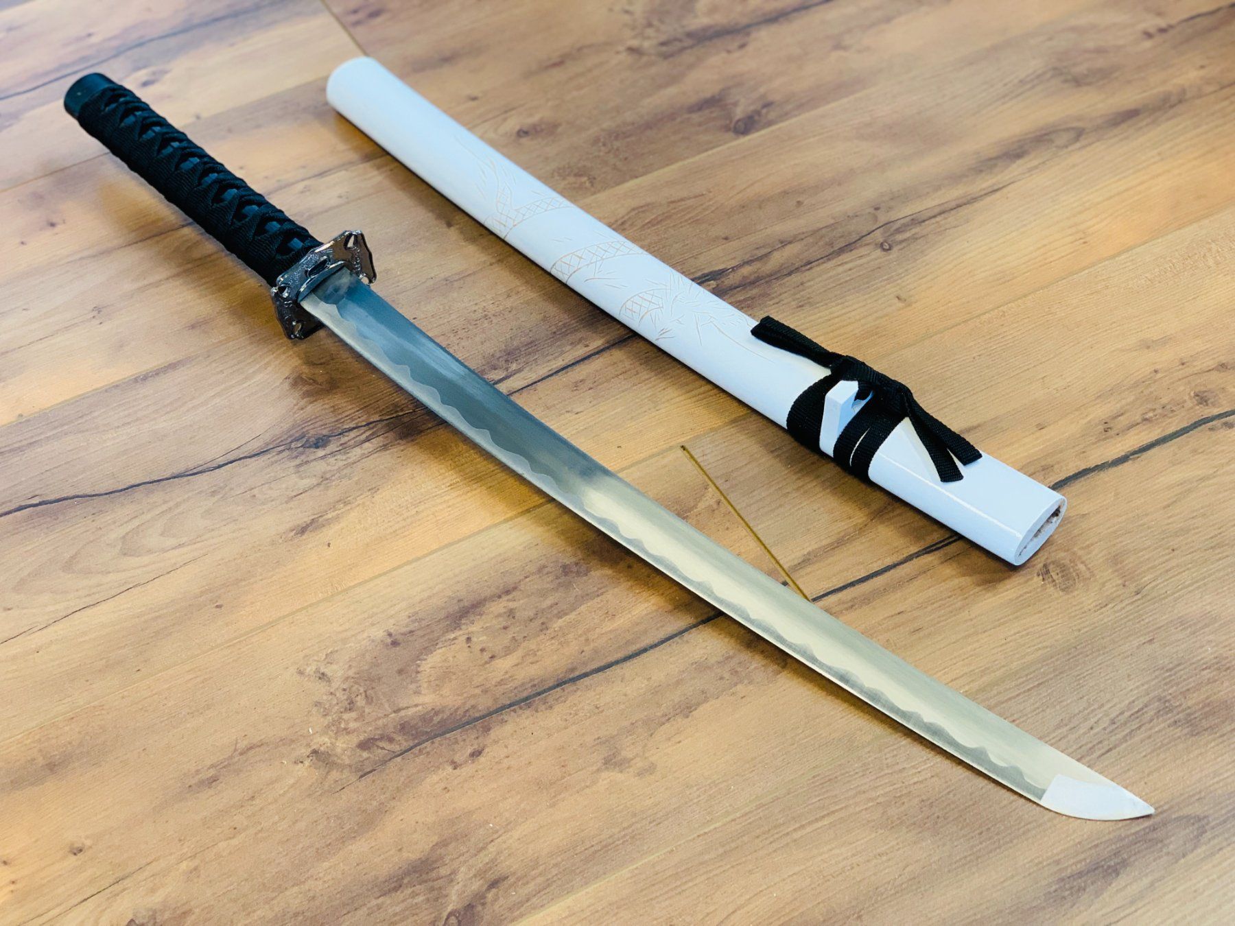 Art international: Katana TANTO Schwert WEISS 78cm NEU – Neuf avec emballage d'origine à Bergdietikon par shopAgent 5