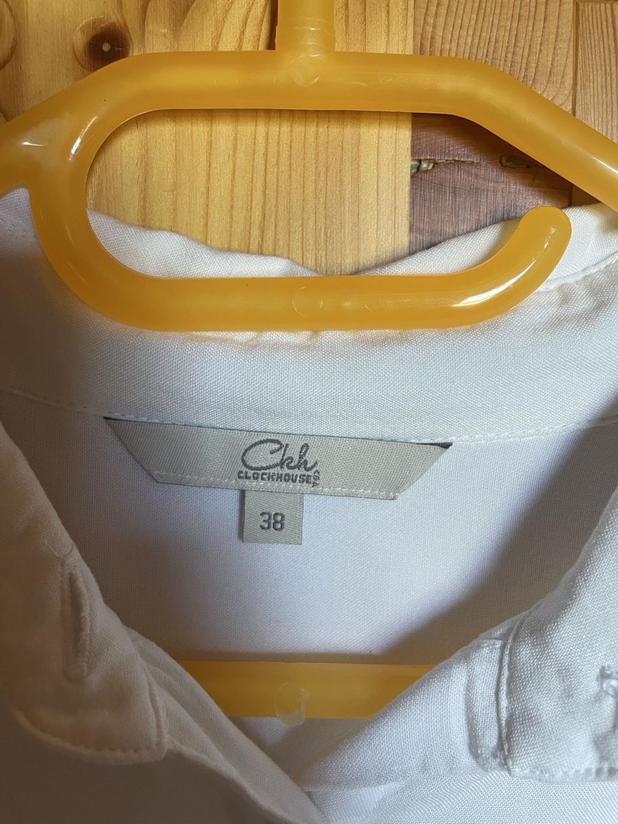 C&A Blusen: Chemise blanche Clockhouse, taille 38, comme neuve! – Gebraucht aus Martigny-Croix von lem7 1