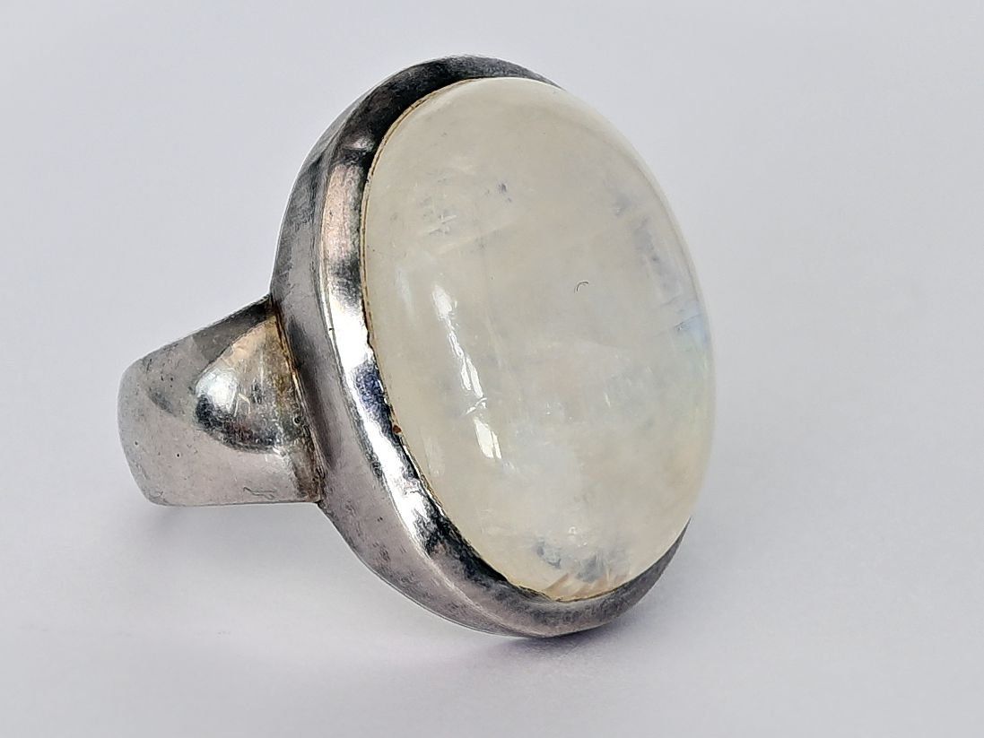 Bagues: Ring Mondstein 925 Silber Grösse 61 – D'occasion à Dürnten par puumies 2