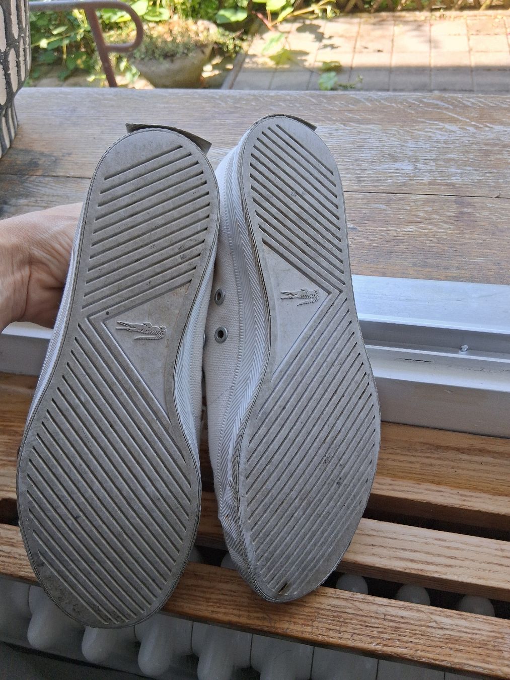 Lacoste Chaussures femmes: Lacoste Damen Sneaker 38  – D'occasion à Brittnau par Gismo2012 1