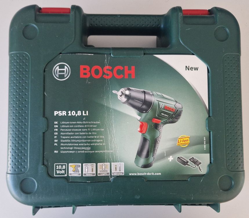 BOSCH Akku-Bohrschrauber PSR 10.8 LI | Kaufen auf Ricardo