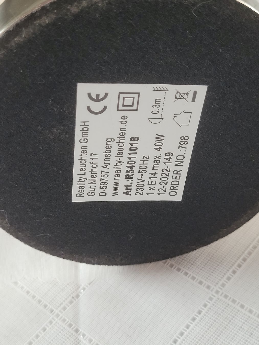 Lampade: Ab 1.-Trio Tischlampe Touch  – Usato da Buttikon SZ venduto da Renco 3