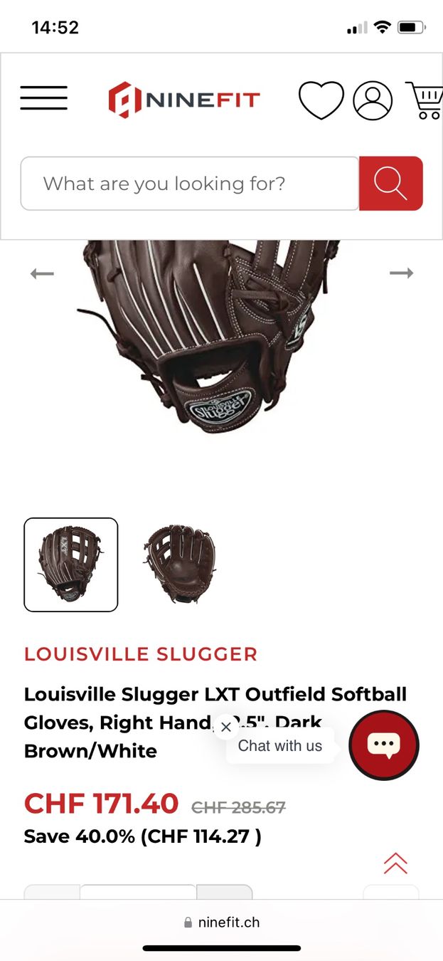 Handschuhe & Handstulpen: Baseball Handschuh – Gebraucht aus Kriens von draussen-zu-hause 5