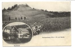 Schauenberg - Gyrenbad (ZH) Säntis-Panorama  Turbenthal 1911