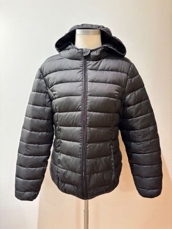 neuwertige Damen-Winterjacke mit Kapuze, Grösse L
