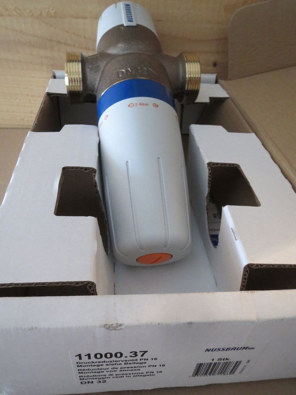 Misurare: Nussbaum DRV DN 32 mit Manometer – Nuovo e nell'imballaggio originale da Rorschacherberg venduto da detochamp