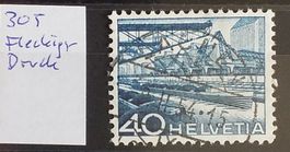 1681) 305, Abart Fleckiger Druck
