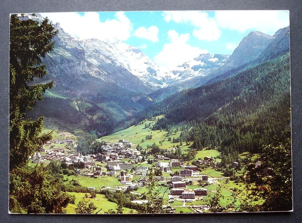 Cartes postales: LEUKERBAD Balmhorn Gitzifurgge – D'occasion à Jona par philajona
