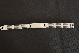 Armband Edelstahl und Gummi neu ungetragen