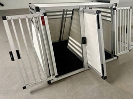 Doppel Hundebox von Swiss Dogbox