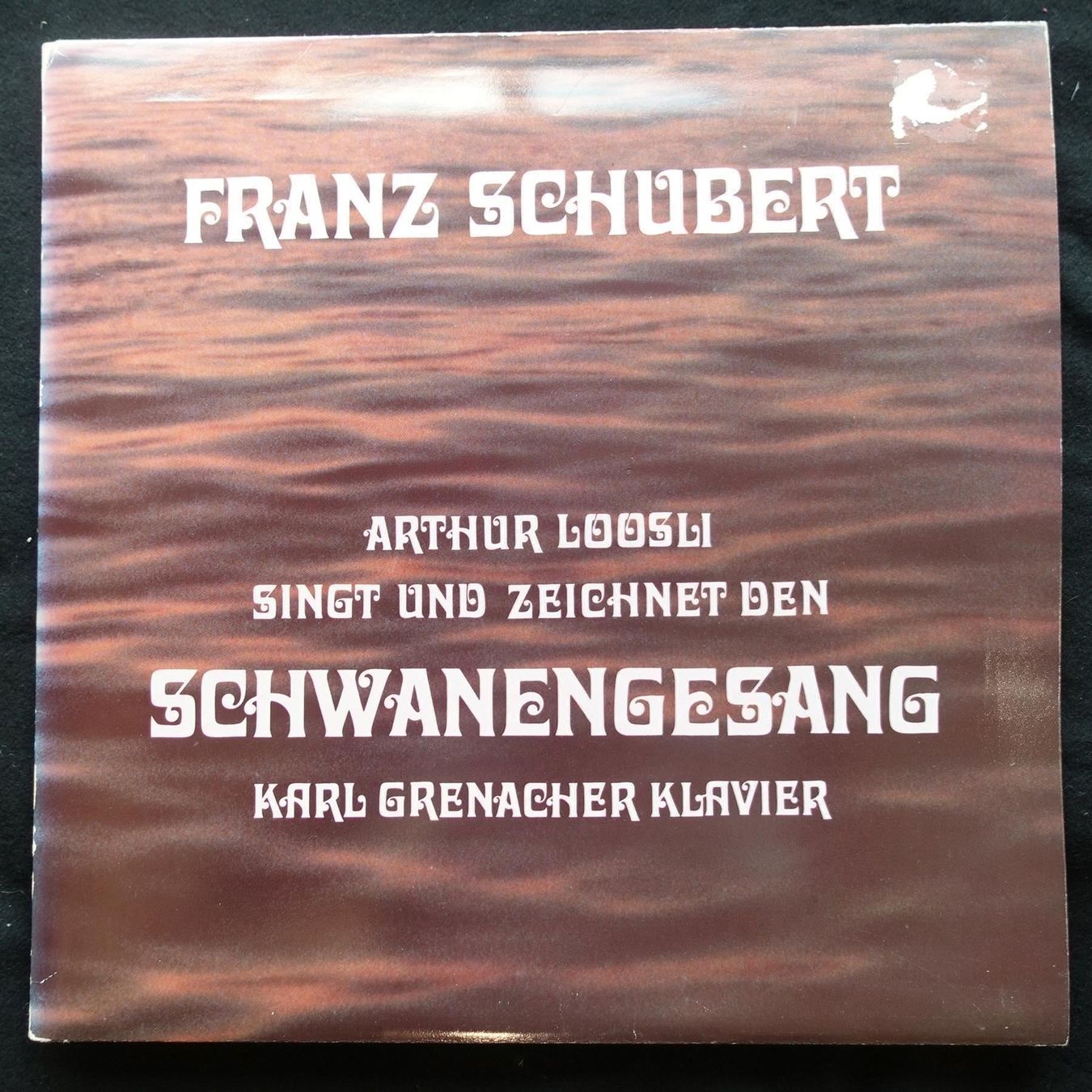Schallplatten: Schwanengesang Grenacher/Loosli - selten – Gebraucht aus Gutenswil von Optico