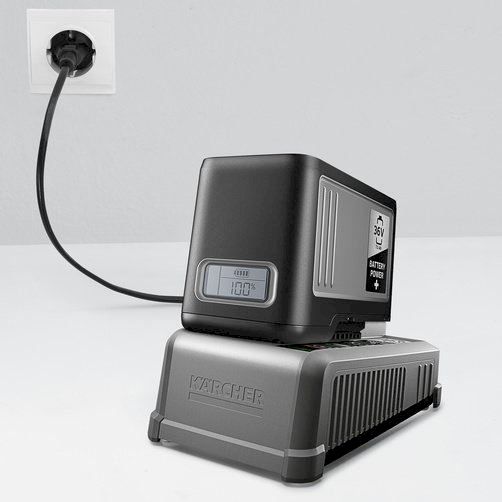 Kärcher Caricatori & Batterie: Kärcher Schnellladegerät Power+ 36/60 – Nuovo e nell'imballaggio originale da Bottighofen venduto da zaap 2