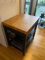 IKEA Kückentisch inkl Ablagen gebraucht (2 Jahre alt)