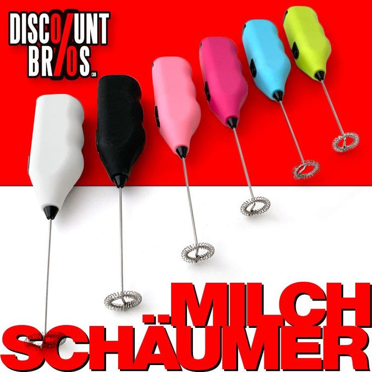 NEU · Mini-Mixer MILCHSCHÄUMER WEISS