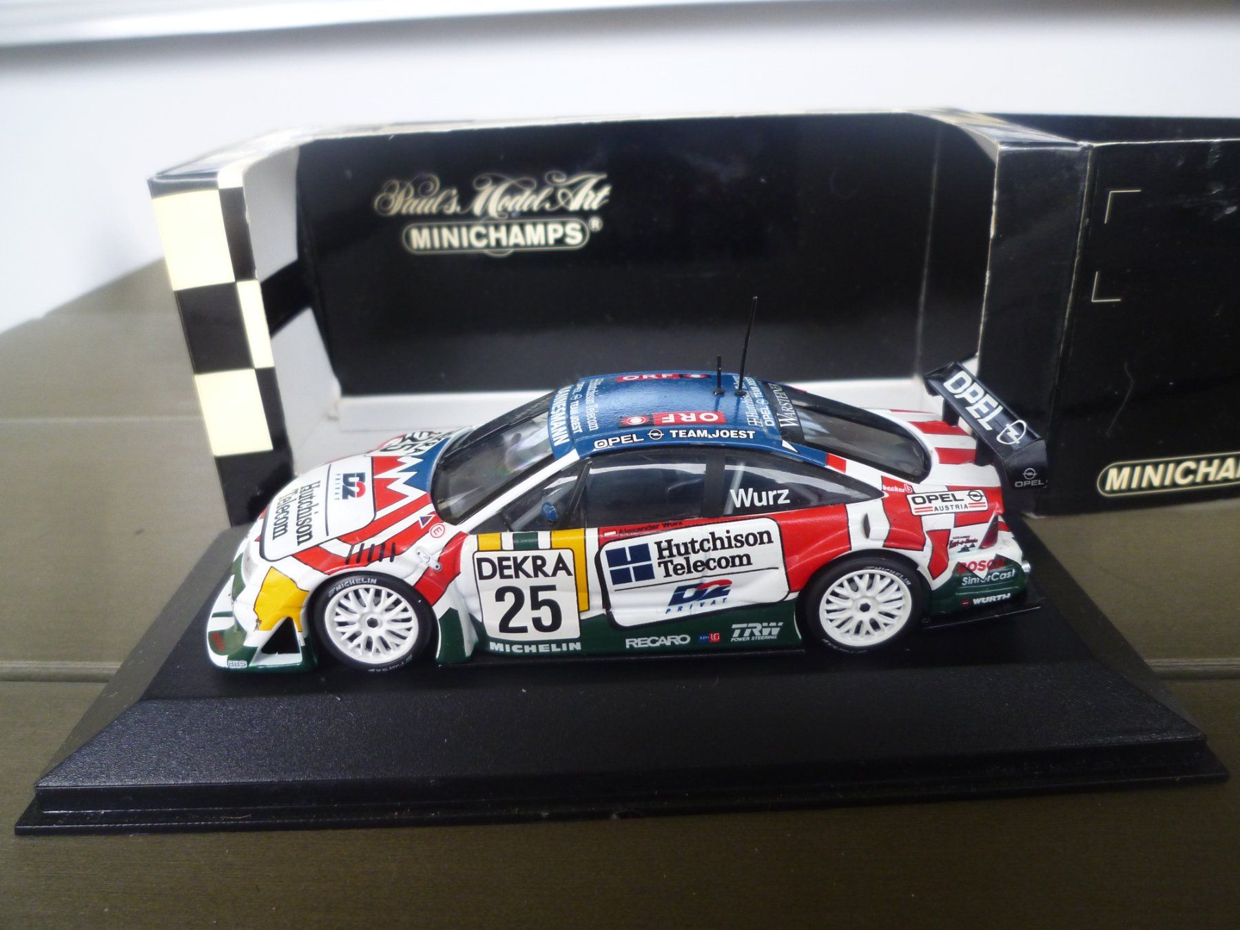 Opel Modellini d'auto: Opel Calibra V6 (DTM 1996) – Nuovo e nell'imballaggio originale da Flawil venduto da Imperiosud 4