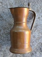 Antiker Krug aus Kupfer, Bublin Genf, Dekoration Vintage