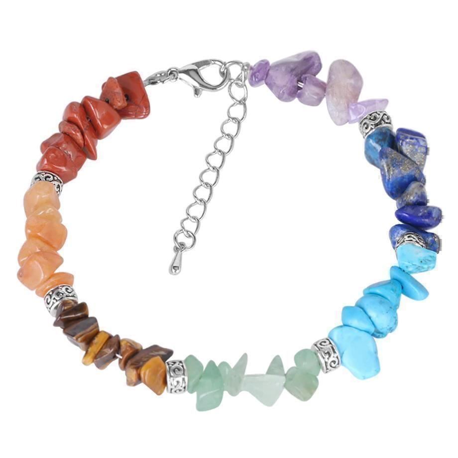 Bracciali & Braccialetti: 7 Chakra Armband - Naturstein – Nuovo e nell'imballaggio originale da Gurmels venduto da Swisspod 1