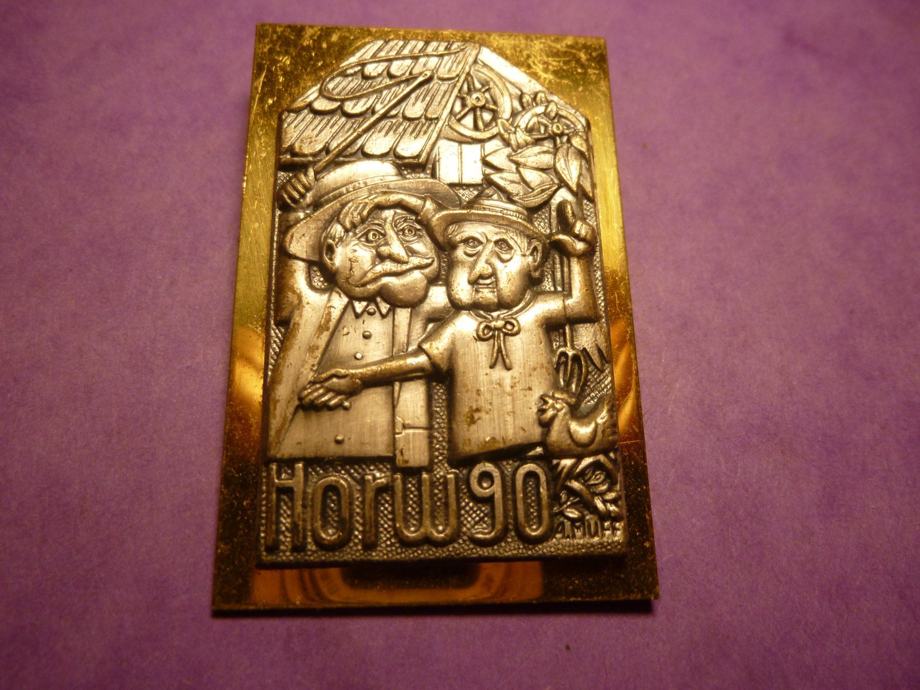 Placchette & Badge: HORW 1990 GOLD – Usato da Ried (Muotathal) venduto da Mandarin02