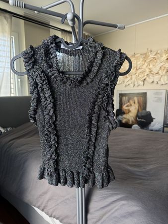 Zara Glitzer Party Top Gr. S