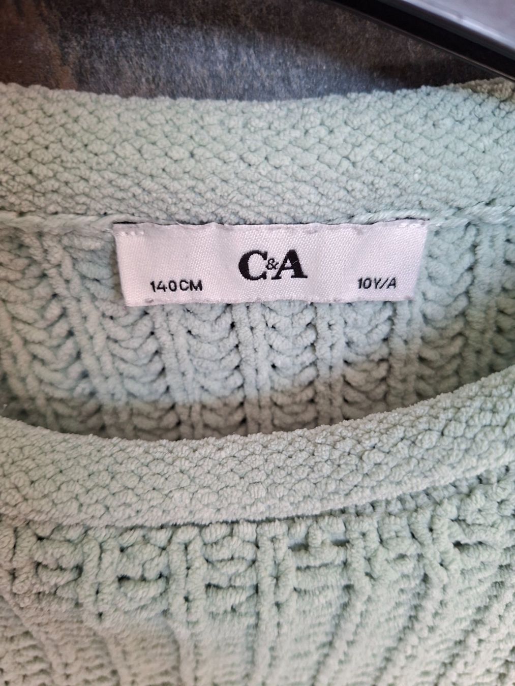 C&A Maglioni & Felpe: Pullover C&A mintgrün Grösse 140cm – Usato da Ehrendingen venduto da CHMEX 1