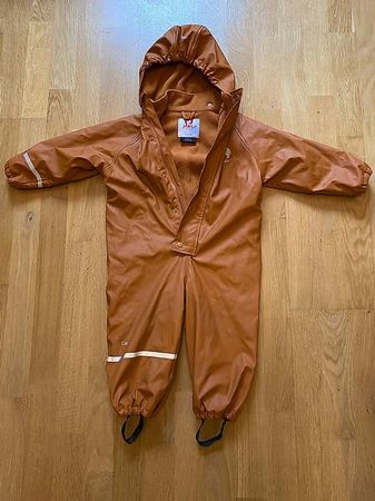 Gefütterter Regenanzug / Jumpsuit Gr 90