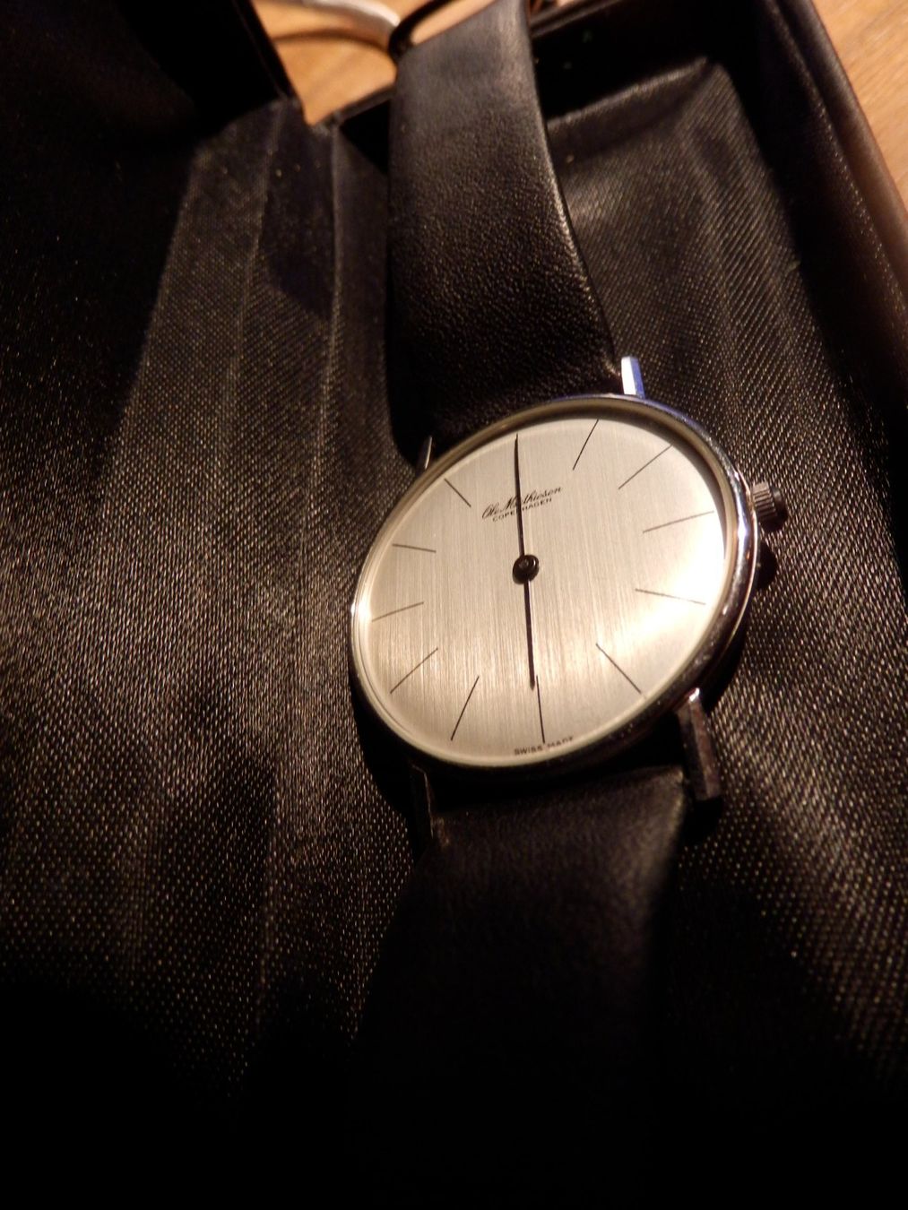 Uhren: Designeruhr Ole Mathiesen 1962 OM2...33 mm...Saphirglas... – Gebraucht aus Emmenbrücke von Schubi1 2