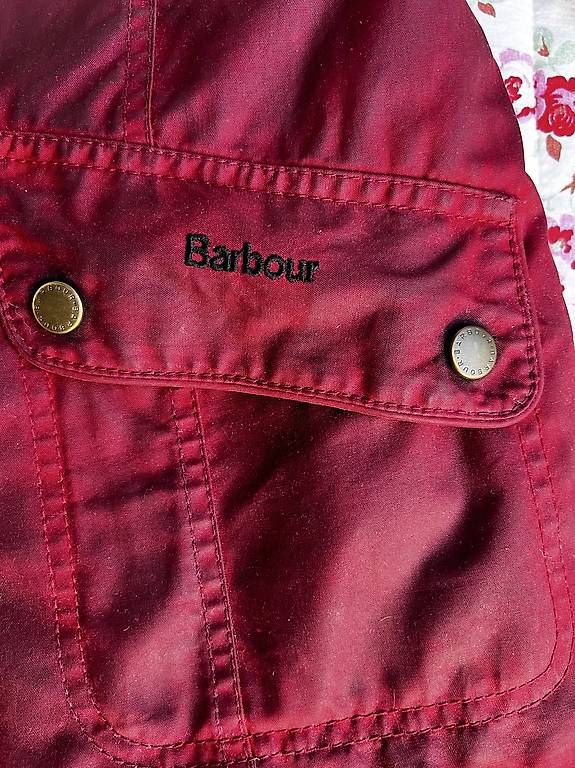 Barbour Giacche: Rote Barbour Jacke – Usato da Zürich venduto da ursy15 2