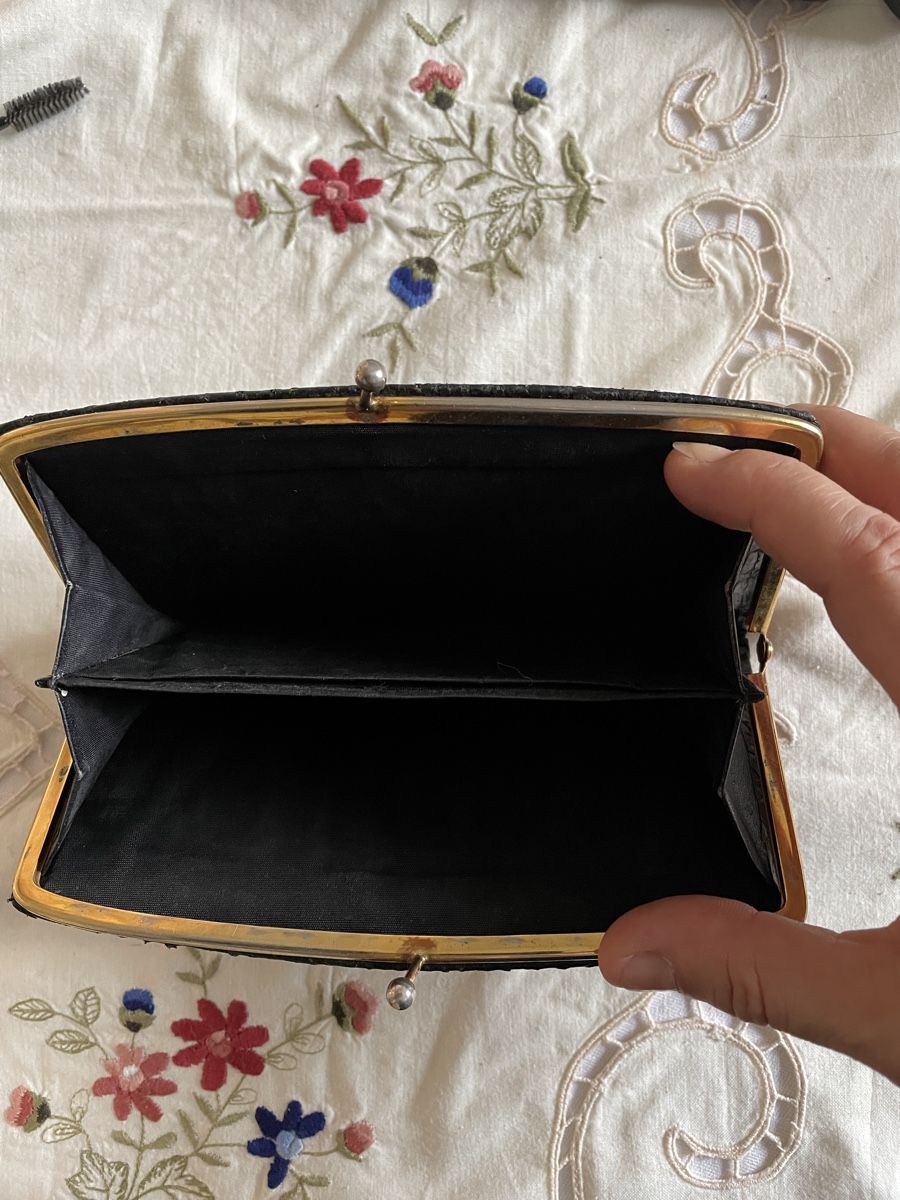 Brieftaschen: Vintage Lizard Black exotic leather Wallet – Gebraucht aus Zürich von MISSYS-WONDERBAG 6