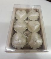 96 Teelichter Kerzen für Hochzeit