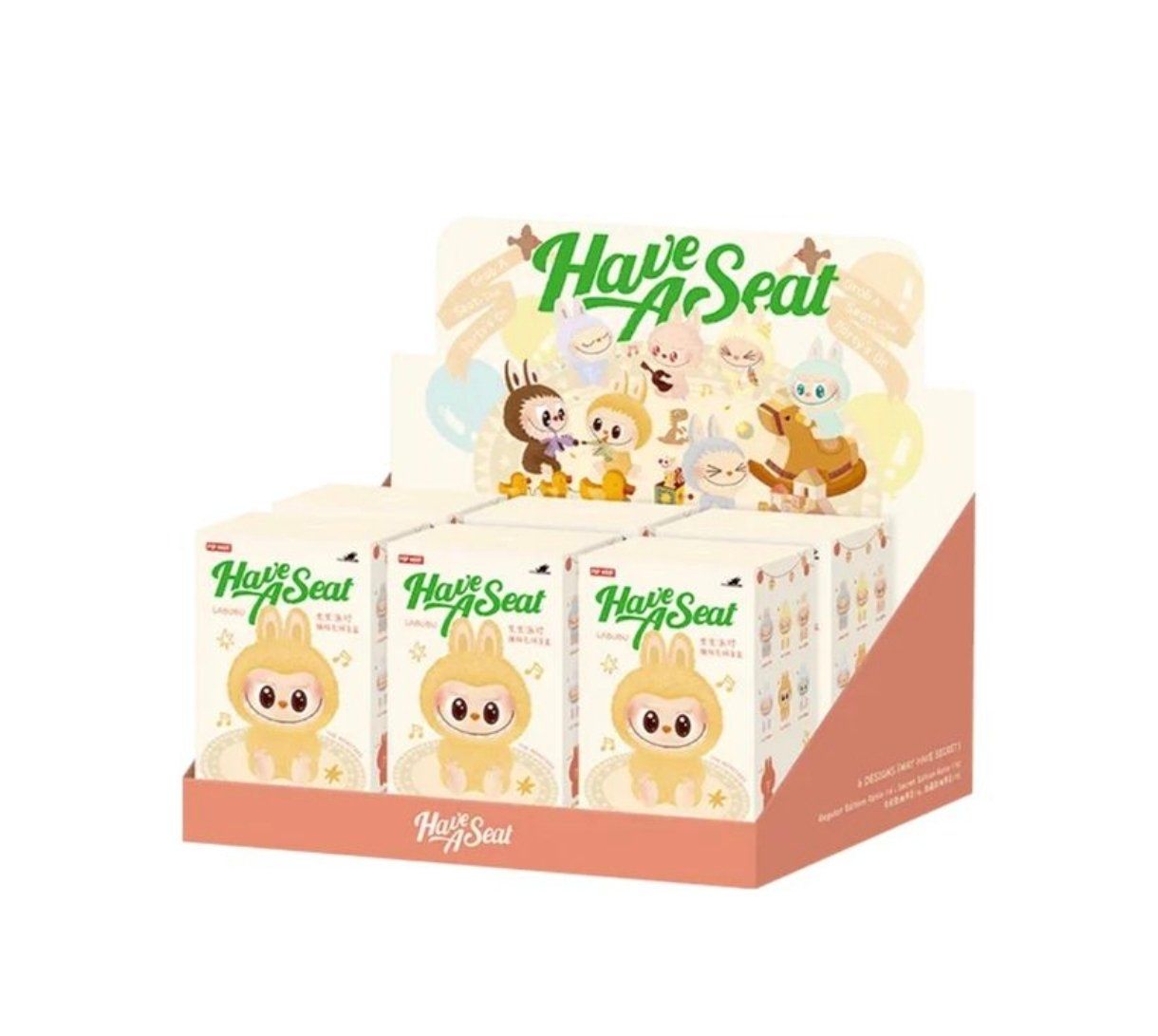 Pop Mart Figuren: Pop Mart Labubu The Monsters V2 Have A Seat - Set – Neu und originalverpackt aus Schwyz von Tarek04