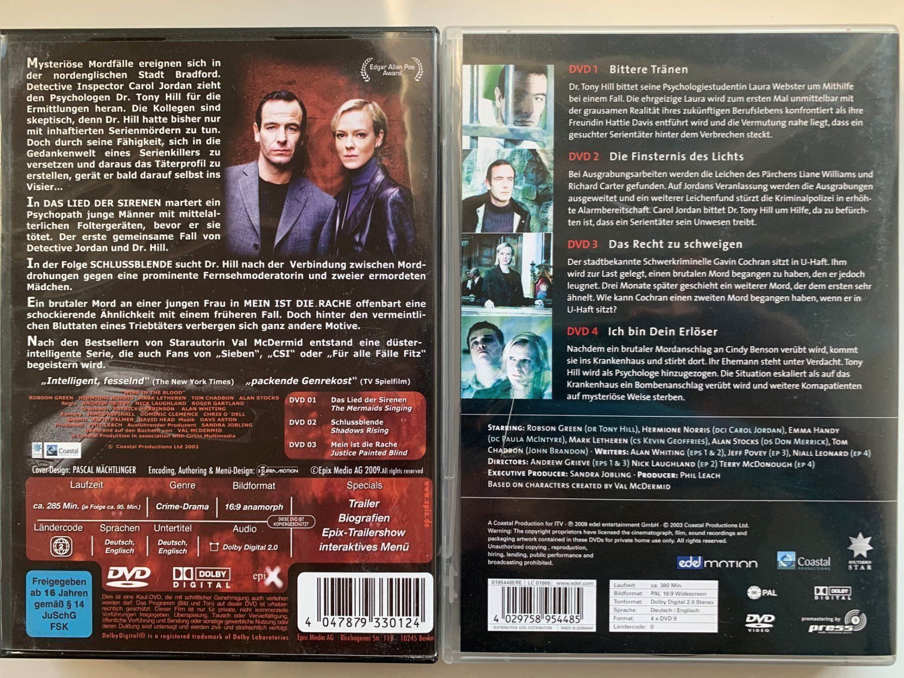 Tutti i DVDs: Hautnah - Die Methode Hill: Staffeln 1+2 – Usato da Volketswil venduto da zwitsch33 1
