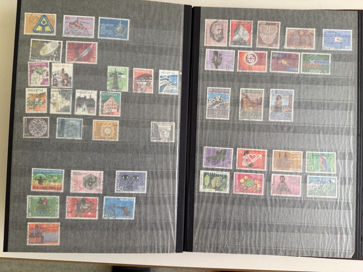 Alle Briefmarken: Album Schweiz ab Alt  – Gebraucht aus Murgenthal von Tina_4055 3