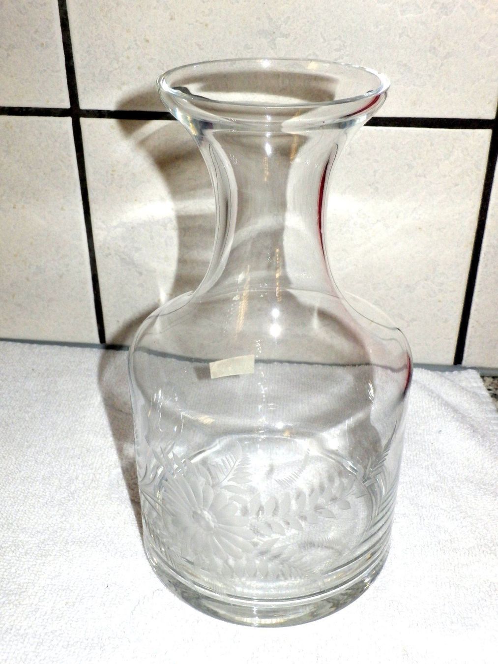 Caraffe: Karaffe oder Vase, Bohemia Hand Made – Usato da Ueberstorf venduto da dinbau 6