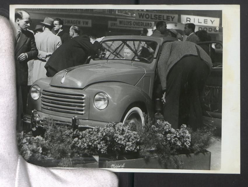 Fotografie & Manifesti: Fotografie Auto Fiat Topolino 500 C Cabr – Usato da Berlin venduto da bartko-reher