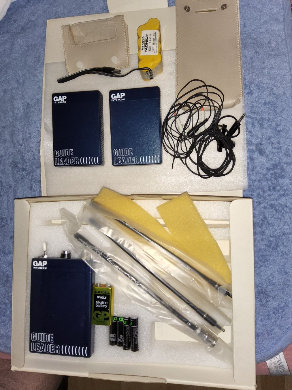 Funktechnik: GAP INTERCOM Radio Transceiver Set GUIDE LEADER 1960er - NEU – Neu (gemäss Beschreibung) aus Thalwil von freespirit-kev