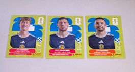 Panini FIFA World Cup WM 2026 - SCHOTTLAND SCO 3 - 7 - 17