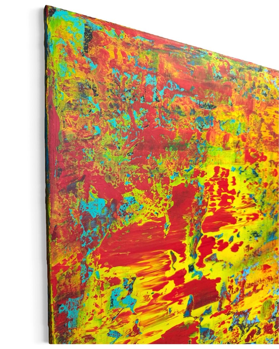 Gemälde: Original Gemälde, abstrakt, farbenfroh, einmalig! 150x120 cm – Neu und originalverpackt aus Berikon von home-artsch 4