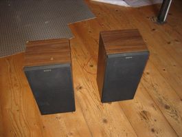 2 Sony Lautsprecher Boxen