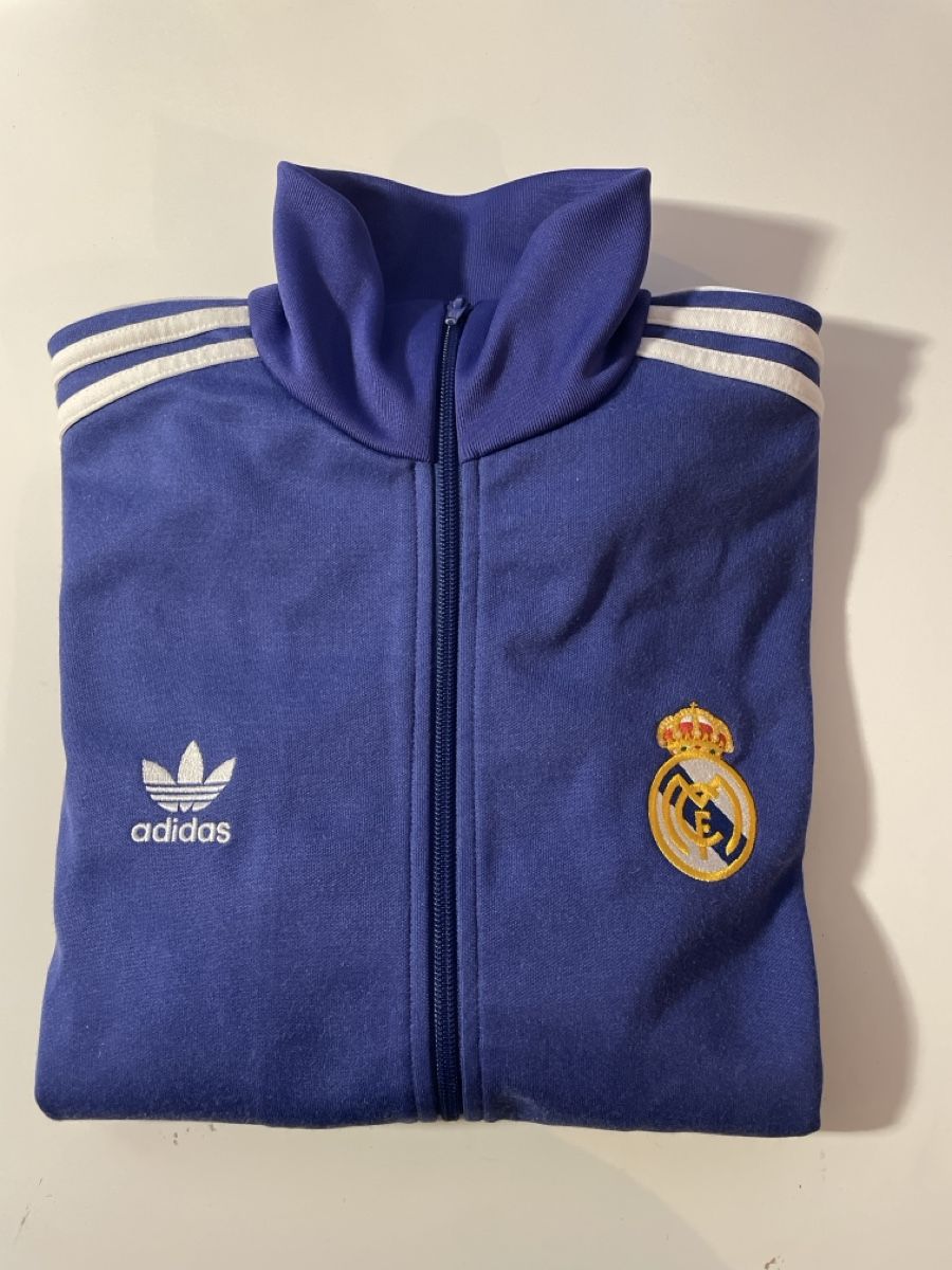 Adidas Giacche: Real Madrid / Adidas - Retro Traineroberteil – Usato da Wiesendangen venduto da armandinho