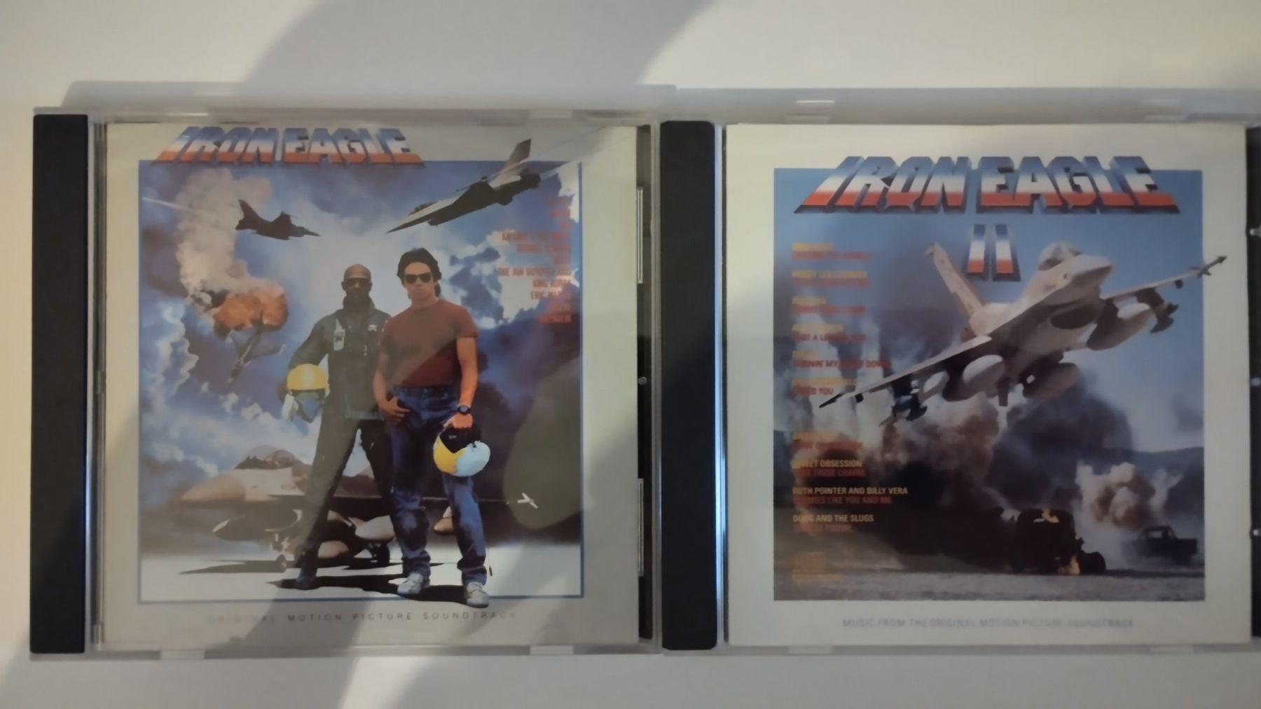 CD: IRON EAGLE 1 + 2 CD SOUNDTRACKS – Usato da Basel venduto da Bal-Sagoth
