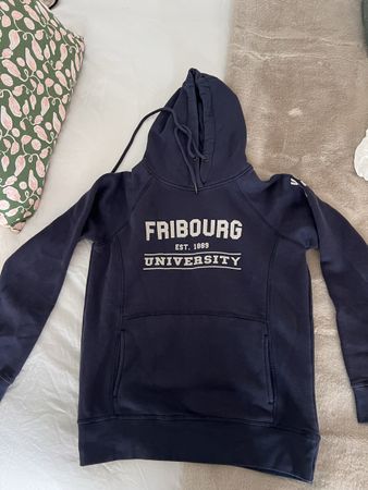 Hoodie Fribourg Uni - Navy, Size S