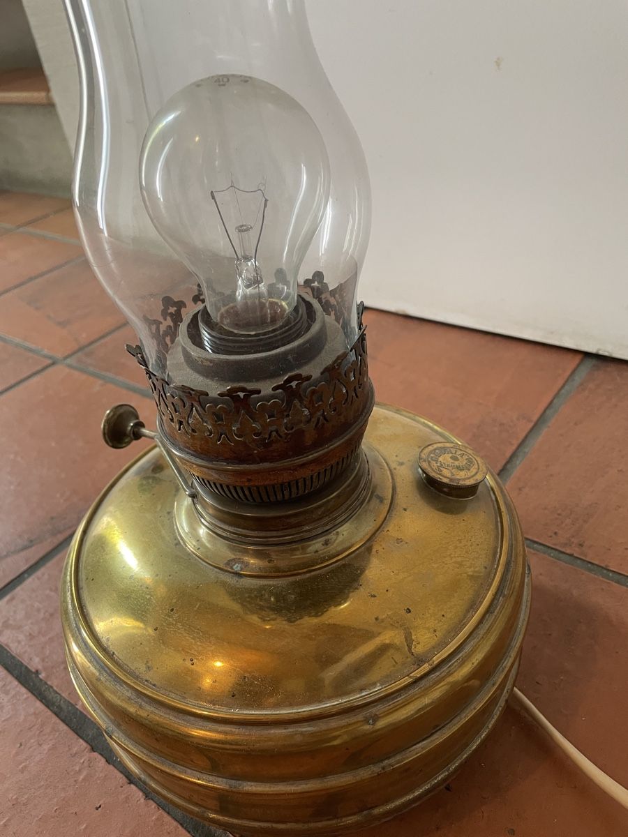Lampen: Elektrifizierte Gaslampe  – Gebraucht aus Chur von Tobina 1