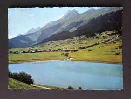 AK Brigels Stausee mit Brigelserhörner